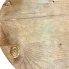 Incantevole Quadro Ovale Vintage – Natura Morta Floreale Dipinta su Tavola di Legno