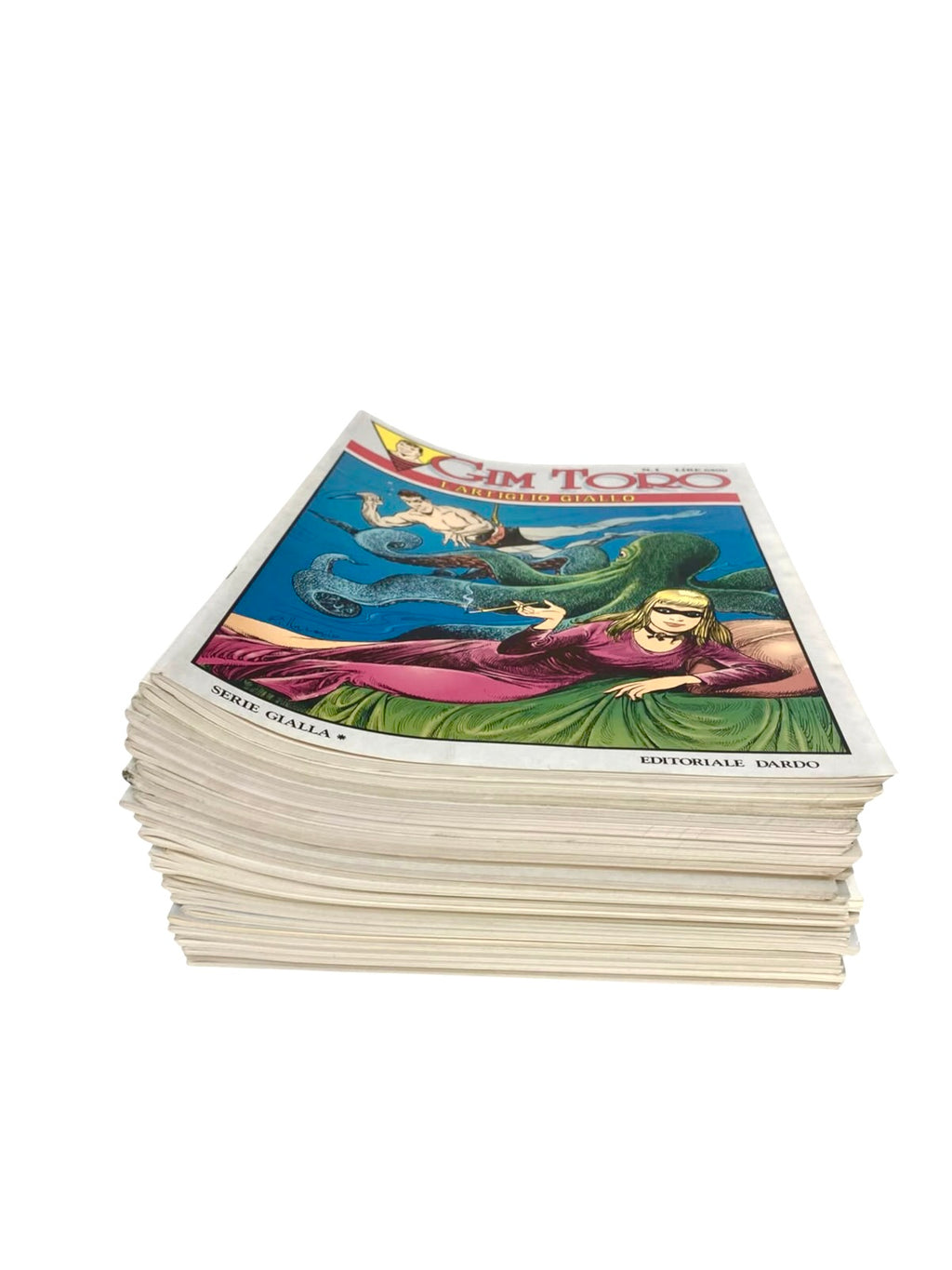 Lotto Fumetti GIM TORO dal n. 1 al 26 COMPLETO - Ristampa Integrale Editoriale Dardo