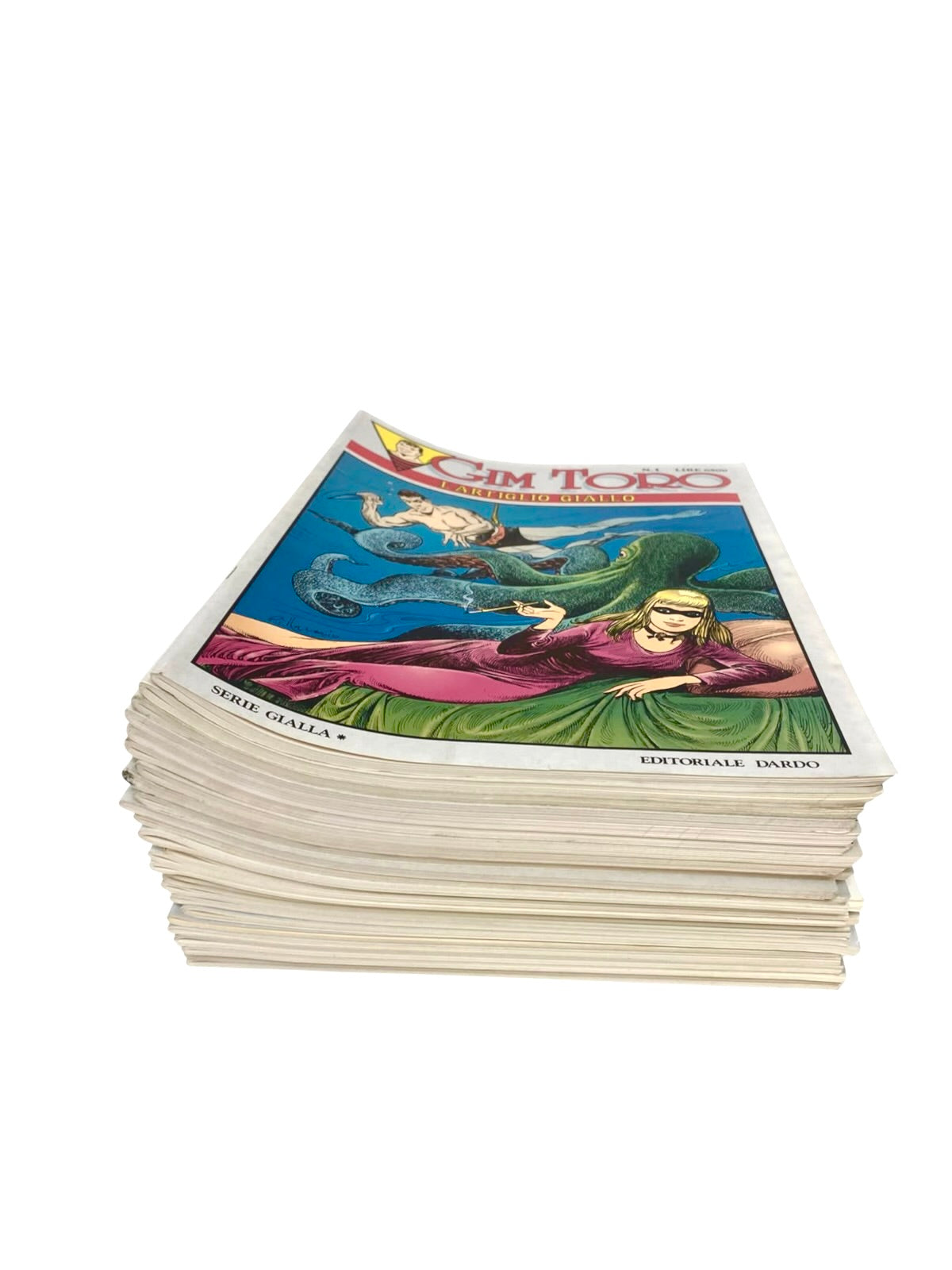 Lotto Fumetti GIM TORO dal n. 1 al 26 COMPLETO - Ristampa Integrale Editoriale Dardo