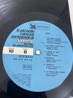 Cofanetto 10 LP Vinile "Le Più Belle Canzoni del Festival di Sanremo 1951-1980" - Selezione Reader's Digest