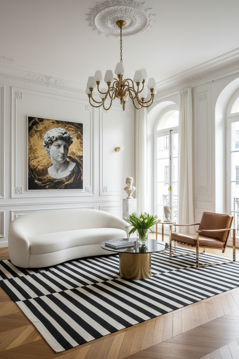 Salotto Neoclassico Luxury v2